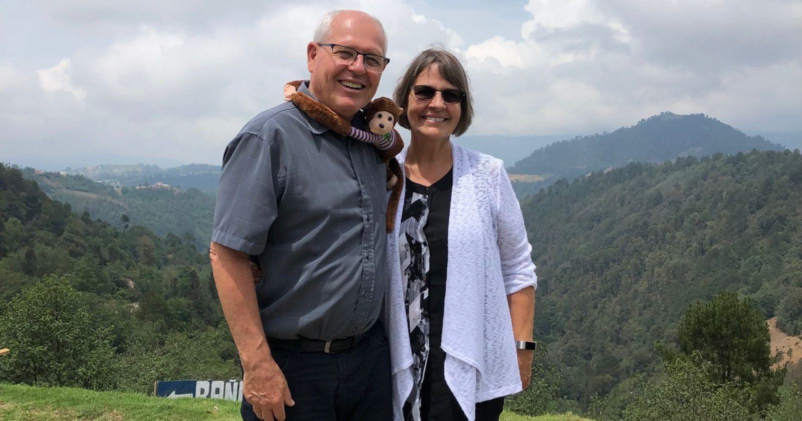 Dale and Patti Bergren in Guatemala 2019