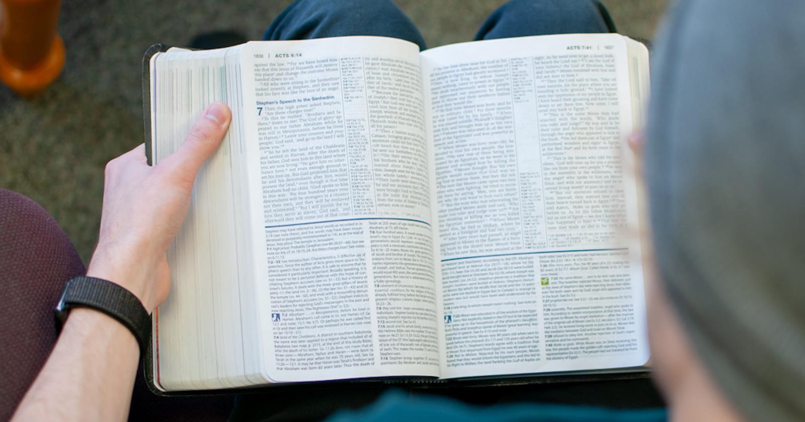 Punk Kid Reads Bible