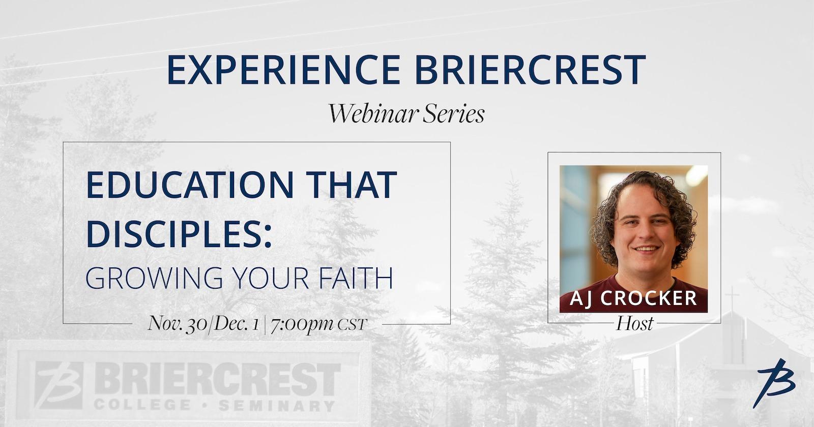 Education that Disciples: Growing Your Faith